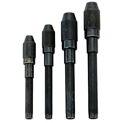 Eclipse Set van 4 naaldstempels - Gereedschap voor ronde materialen Eclipse Set van 4 naaldstempels - Gereedschap voor ronde materialen