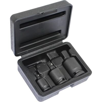 Monkey Ladder Adapter – dopsleuteladapter met 3 stuks, van koolstofstaal, ideaal voor handgereedschap en bouwmarktwerkzaamheden Monkey Ladder Adapter – dopsleuteladapter met 3 stuks, van koolstofstaal, ideaal voor handgereedschap en bouwmarktwerkzaamheden