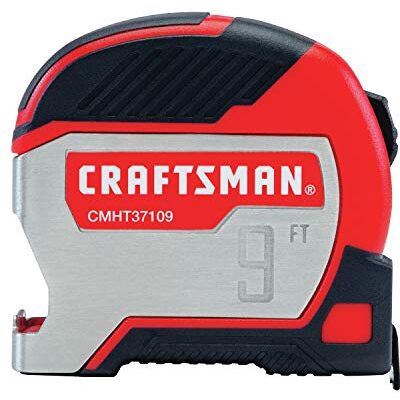 Craftsman Meetlint, zak, 9-voet (CMHT37109S) Craftsman Meetlint, zak, 9-voet (CMHT37109S)