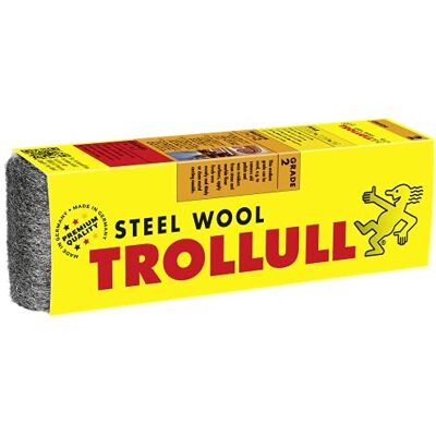 Trollull Staalwol Grade 2 200g draad wol Trollull Staalwol Grade 2 200g draad wol