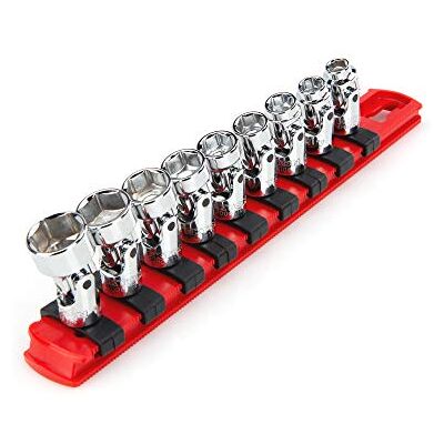 TEKTON 1/4 Inch Drive Universele Joint Socket Set, 9-delig (6-14 mm) SHD90110 TEKTON 1/4 Inch Drive Universele Joint Socket Set, 9-delig (6-14 mm) SHD90110