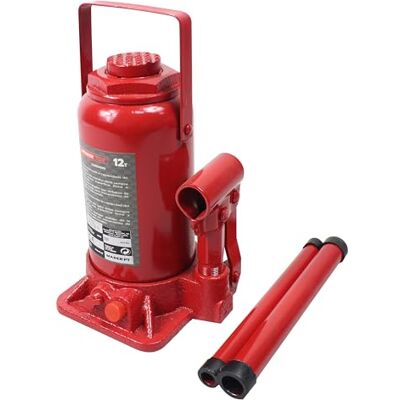 Monkey Ladder Hydraulische flessenkrik van 12 ton – robuust gereedschap, capaciteit van 12 ton, ideaal voor zware werkzaamheden in de auto- en bouwsector Monkey Ladder Hydraulische flessenkrik van 12 ton – robuust gereedschap, capaciteit van 12 ton, ideaal voor zware werkzaamheden in de auto- en bouwsector