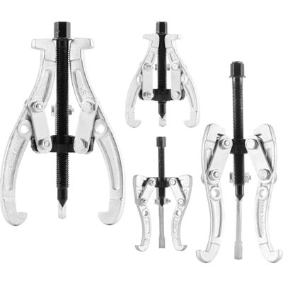 VEVOR Tandwieltrekkerset, 3"/4"/6"/8-in-3 kaaklagertrekker met omkeerbare kaken, 2 kaak/3 kaakkatroltrekker, 4 stuks Heavy Duty lagertrekker Tool Kit voor katrollager en vliegwiel verwijderen VEVOR Tandwieltrekkerset, 3"/4"/6"/8-in-3 kaaklagertrekker met omkeerbare kaken, 2 kaak/3 kaakkatroltrekker, 4 stuks Heavy Duty lagertrekker Tool Kit voor katrollager en vliegwiel verwijderen