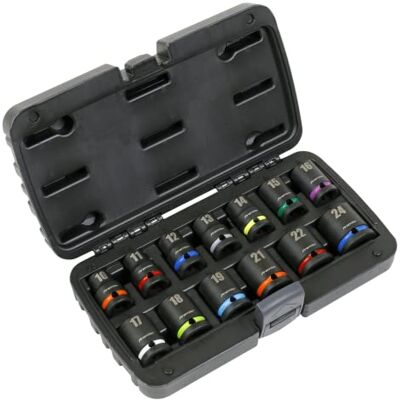 Sealey Impact socket set 13-delig - Impact Socket Set Sealey Impact socket set 13-delig - Impact Socket Set