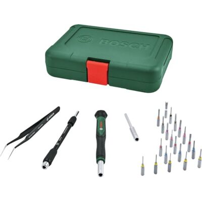 Bosch Precisie-bitschroevendraaierset 24-delig (Accessoires Handgereedschap) Bosch Precisie-bitschroevendraaierset 24-delig (Accessoires Handgereedschap)