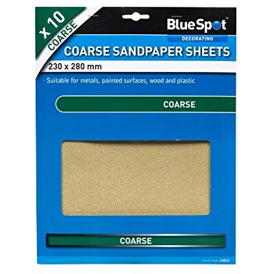 Bluespot 10-delige Grof Schuurpapier Set - Gemengde Korrelvellen Pack Gratis P.P. - Schuurpapier Bluespot 10-delige Grof Schuurpapier Set - Gemengde Korrelvellen Pack Gratis P.P. - Schuurpapier