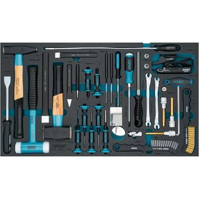 Hazet universele set, 39-delig 163-605/39N, met 1/2 en 3/8 inch vierkantaandrijving, inbus, Phillips PH3, hamerset, ringsleutel, beitel, pons, schraper en vijl'. Hazet universele set, 39-delig 163-605/39N, met 1/2 en 3/8 inch vierkantaandrijving, inbus, Phillips PH3, hamerset, ringsleutel, beitel, pons, schraper en vijl'.