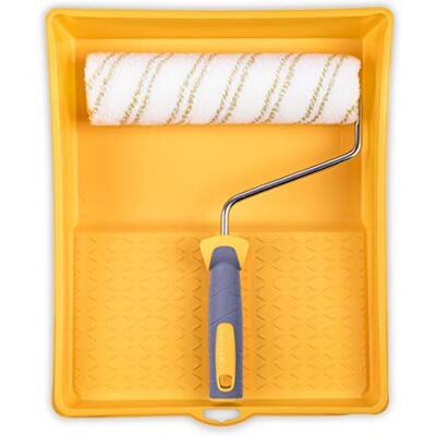 HARDY WORKING TOOLS Verfwielrollen Set - Polyester, 12mm, 25cm - Verfwielrollen Set HARDY WORKING TOOLS Verfwielrollen Set - Polyester, 12mm, 25cm - Verfwielrollen Set