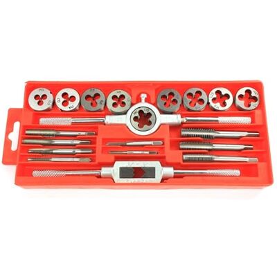Monkey Ladder Schroefboor en lagers, 20-delige set, ideaal voor metalen schroefdraad, hoge duurzaamheid, gemaakt van hoogwaardig staal Monkey Ladder Schroefboor en lagers, 20-delige set, ideaal voor metalen schroefdraad, hoge duurzaamheid, gemaakt van hoogwaardig staal