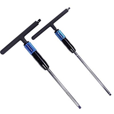 MichaelPro MP009015 1/4 inch en 3/8 inch T-greep dopsleutelset, 2 steeksleutels met hoge draaisnelheid en 2 draairichtingen, set met op 3 hoogtes instelbare handgreep MichaelPro MP009015 1/4 inch en 3/8 inch T-greep dopsleutelset, 2 steeksleutels met hoge draaisnelheid en 2 draairichtingen, set met op 3 hoogtes instelbare handgreep