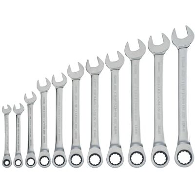 Craftsman CMMT87021 11-delige 12-punts metrische ratelsleutelset Craftsman CMMT87021 11-delige 12-punts metrische ratelsleutelset