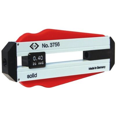 C.K Precisie-stripper 0,25 mm, 30 AWG, T3756 25, voor snel en eenvoudig strippen C.K Precisie-stripper 0,25 mm, 30 AWG, T3756 25, voor snel en eenvoudig strippen