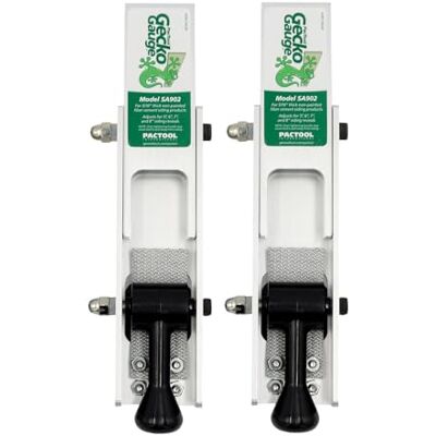 PacTool International PacTool SA902 Gecko Gauge Siding Montage Kit, voor 5/16-Inch Fiber Cement Siding Installatie PacTool International PacTool SA902 Gecko Gauge Siding Montage Kit, voor 5/16-Inch Fiber Cement Siding Installatie