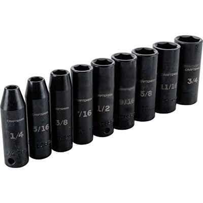 Craftsman CMMT15882 9PC IMP. 3/8" SAE DIEP Craftsman CMMT15882 9PC IMP. 3/8" SAE DIEP