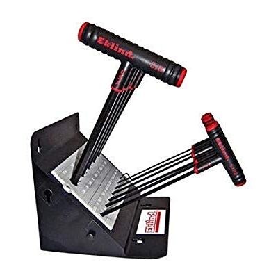 Eklind 60914 Power-T Handvat Hex Sleutel Inbussleutel 11 st Set SAE Inch Maten 5/64-3/8 9 "w/Stand Eklind 60914 Power-T Handvat Hex Sleutel Inbussleutel 11 st Set SAE Inch Maten 5/64-3/8 9 "w/Stand