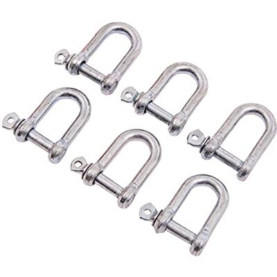 Amtech S4305 6-delige 8 mm D-beugelset Amtech S4305 6-delige 8 mm D-beugelset