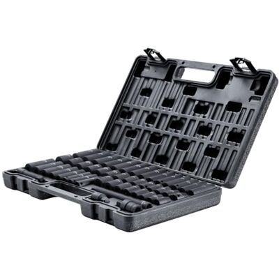 VEVOR Dopsleutelset CR-V-gelegeerd staal, 1/2 inch, 34-delige dopsleutelset, 8-36 mm diep, dopsleutels, HRC 42-48, dopsleutel incl. gereedschapskoffer, metrische schroefverwijderaar VEVOR Dopsleutelset CR-V-gelegeerd staal, 1/2 inch, 34-delige dopsleutelset, 8-36 mm diep, dopsleutels, HRC 42-48, dopsleutel incl. gereedschapskoffer, metrische schroefverwijderaar