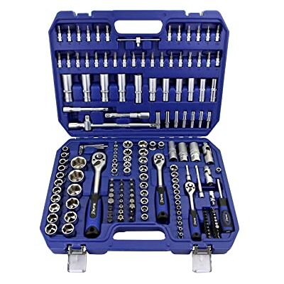 Blue Spot Tools 171 PCE 1/4", 3/8" & 1/2" Socket Set Blue Spot Tools 171 PCE 1/4", 3/8" & 1/2" Socket Set