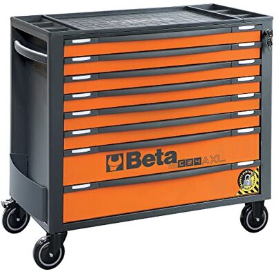Beta RSC24AXL/8-O Gereedschapskast met 8 laden, met kantelbeveiliging, lange uitvoering Beta RSC24AXL/8-O Gereedschapskast met 8 laden, met kantelbeveiliging, lange uitvoering