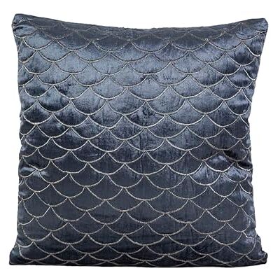 Fijalo Kussen 45x10x45 cm - Geborduurd Fluwelen Kussen Fijalo Kussen 45x10x45 cm - Geborduurd Fluwelen Kussen