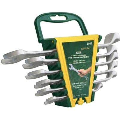 Blendend Set met 6 combinatiesleutels van 8 tot 17 mm Blendend Set met 6 combinatiesleutels van 8 tot 17 mm