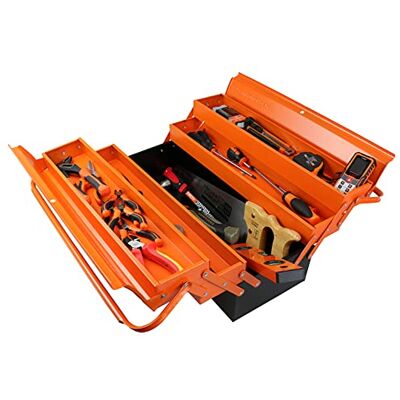 Fischer Darex Premium Metalen Gereedschapskist - Opbergdoos Fischer Darex Premium Metalen Gereedschapskist - Opbergdoos