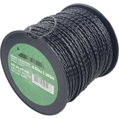Monkey Ladder Nylon draad spiraal 4,0 mm, lengte 163 m, ideaal voor tuinieren en diverse bevestigingstoepassingen. Duurzaam en robuust Monkey Ladder Nylon draad spiraal 4,0 mm, lengte 163 m, ideaal voor tuinieren en diverse bevestigingstoepassingen. Duurzaam en robuust