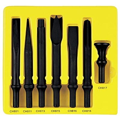 Grey Pneumatic (CS807) 7-delige beitel socket set van Grey Pneumatic (CS807) 7-delige beitel socket set van