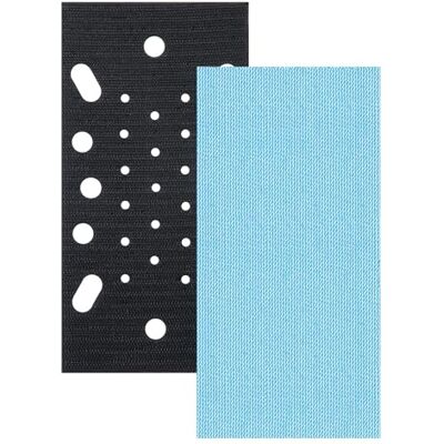 TREND Professionele schuurpads derde vel 93 x 185 mm, korrel 80/120/180 + padbeschermer, 7 stuks, netstructuur schuurpapier voor snel materiaalafname en fijne afwerking, AB/THD/M7/P TREND Professionele schuurpads derde vel 93 x 185 mm, korrel 80/120/180 + padbeschermer, 7 stuks, netstructuur schuurpapier voor snel materiaalafname en fijne afwerking, AB/THD/M7/P