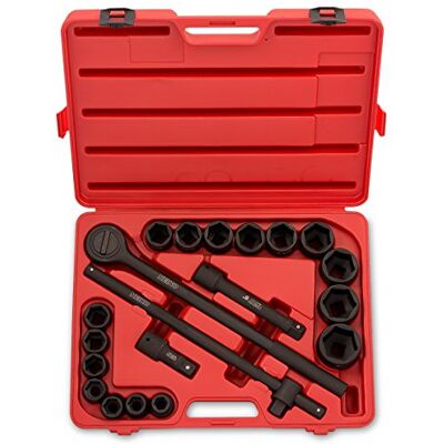 Neiko 02379A 3/4" Impact Set, 21-delig - Steeksleutel Set Neiko 02379A 3/4" Impact Set, 21-delig - Steeksleutel Set