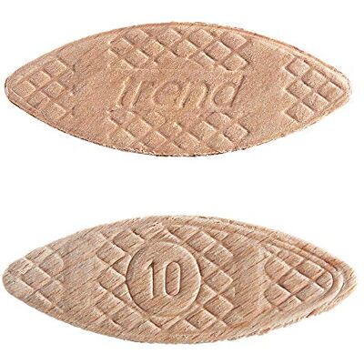 TREND 100 stks Beukenhout Joining Biscuits (No. 10) voor Houtbewerking Ideaal voor nauwkeurig paneel, kabinet en meubelframe, met strakke beukenhoutconstructie, BSC/10/100 TREND 100 stks Beukenhout Joining Biscuits (No. 10) voor Houtbewerking Ideaal voor nauwkeurig paneel, kabinet en meubelframe, met strakke beukenhoutconstructie, BSC/10/100