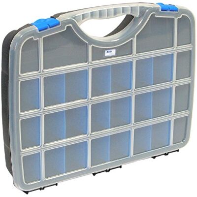Tayg Assortimentsdoos Basic Box 01/312 x 238 x 51 mm/tot 26 vakken/zwart-blauw, zwart, 022555 Tayg Assortimentsdoos Basic Box 01/312 x 238 x 51 mm/tot 26 vakken/zwart-blauw, zwart, 022555