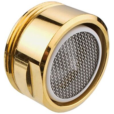 Cornat TEC307896 beluchter buitendraad, M24 x 1 goud Cornat TEC307896 beluchter buitendraad, M24 x 1 goud