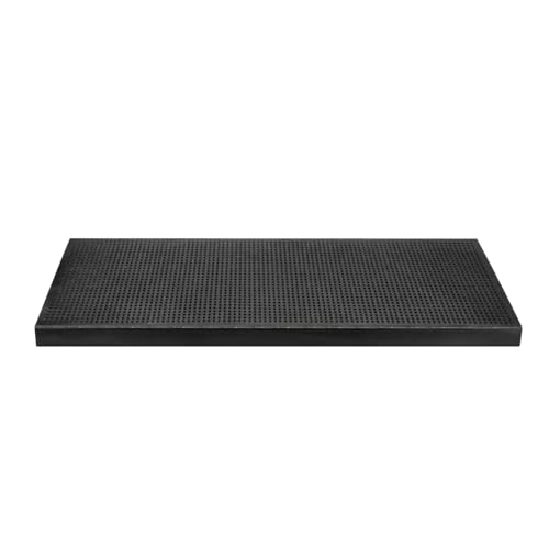 KARAT Santiago Trapmat van rubber, 25 x 75 cm, 1 stuk, weerbestendige en antislip traptreden, rubberen trapmat voor buiten, trapmat, antislipmat