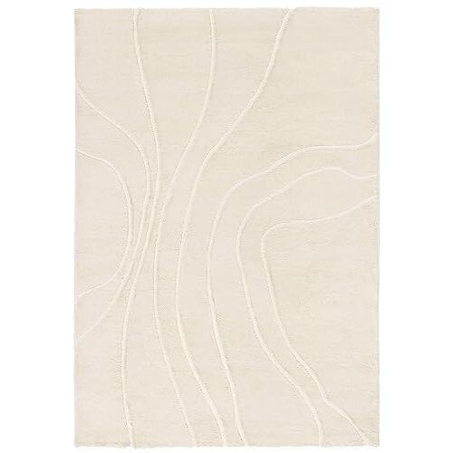 RugVista Bahia Vloerkleed Crème wit/Crème wit vloerkleed 240x340 Modern Vloerkleed