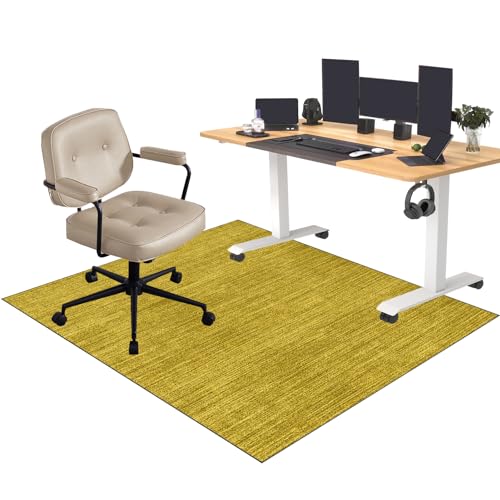 FxweTdmvLdp Tapijt voor gamingstoel, bureaustoelmatten, vloerbeschermingsmat onder stoel, vloerbeschermingsmat, vloerbeschermingsmat, bescherming voor parket en harde vloeren, 120 x 160 cm