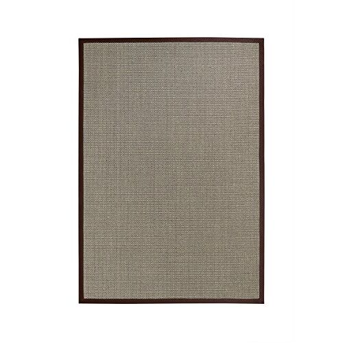 BODENMEISTER Vloermest tapijt, 100% sisal/rug latex modern 60x110 Bruin beige natuur