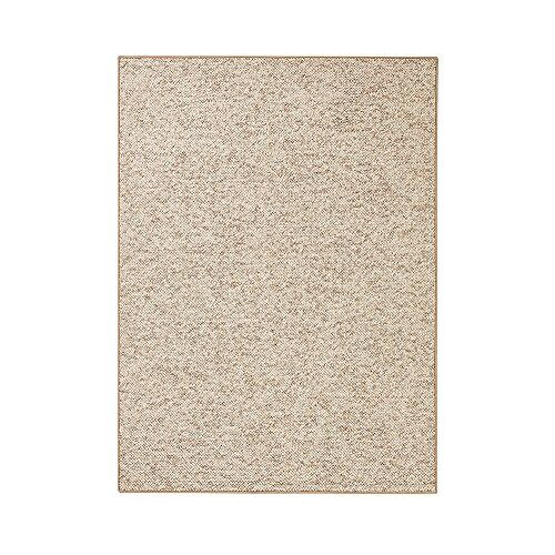 BT Carpet Bedomranding in wol-look Wolly Beige bruin, 3-delig (2 x 67x140 cm; 1 x 67x250 cm)