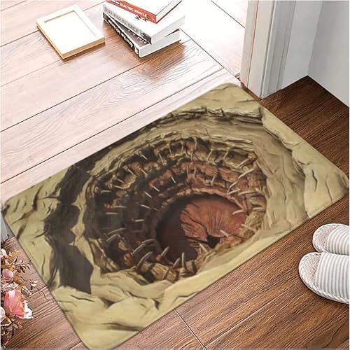 SMILEFUN De Sarlacc Pit Deurmat Tapijt Deurmat Polyester Antislip Vloer Decor Badkamer Wc Keuken Woonkamer Balkon Hal Decontaminatie