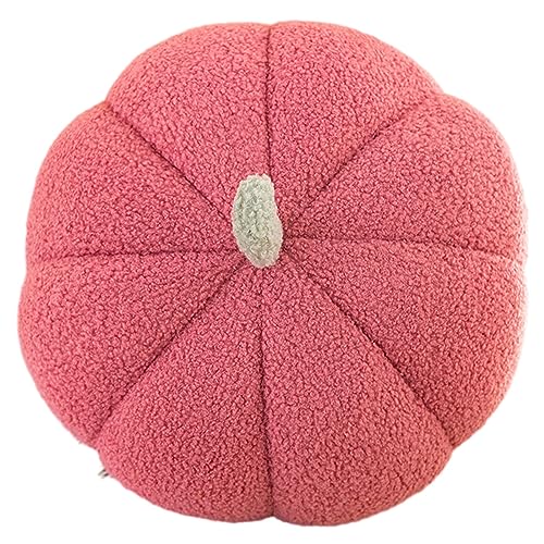 PEKJI Pompoenkussens, vloerkussens voor volwassenen, grote ronde vloerkussens voor yoga woonkamer Tatami zitten(Rose,13.7in)