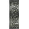 Maples Rugs Pelham Vintage Runner Tapijt Antislip Wasbaar Hal Entry Tapijt [Made in USA], 2 x 6, Grijs Tonal