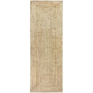 HAMID Jute Tapijt Alhambra Natuurlijk - Handgeweven, Milieuvriendelijk, Binnen & Buiten HAMID Jute Tapijt Alhambra Natuurlijk - Handgeweven, Milieuvriendelijk, Binnen & Buiten