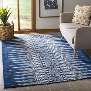 Safavieh Blau Gianna Vloerkleed - Polypropyleen rechthoekig 183x122 cm Safavieh Blau Gianna Vloerkleed - Polypropyleen rechthoekig 183x122 cm