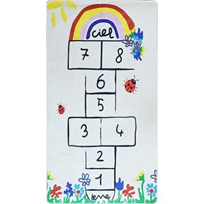 MANI TEXTILE TPS_MARELL_BEI100 tapijt, polyester, beige, 100 x 150 MANI TEXTILE TPS_MARELL_BEI100 tapijt, polyester, beige, 100 x 150