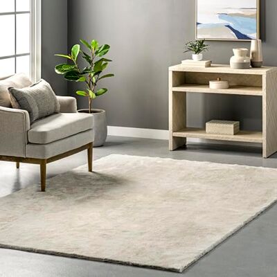 nuLOOM 5 'x 8' Gezellig Pluche SuperiorWash Area tapijt, machinewasbaar antislip, zacht pluizig shagtapijt voor woonkamer slaapkamer kinderkamer kinderkamer woondecoratie Loni crème nuLOOM 5 'x 8' Gezellig Pluche SuperiorWash Area tapijt, machinewasbaar antislip, zacht pluizig shagtapijt voor woonkamer slaapkamer kinderkamer kinderkamer woondecoratie Loni crème