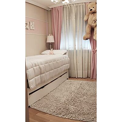 Ottoman Shaggy tapijt, katoen, wit, 120 x 180 cm Ottoman Shaggy tapijt, katoen, wit, 120 x 180 cm