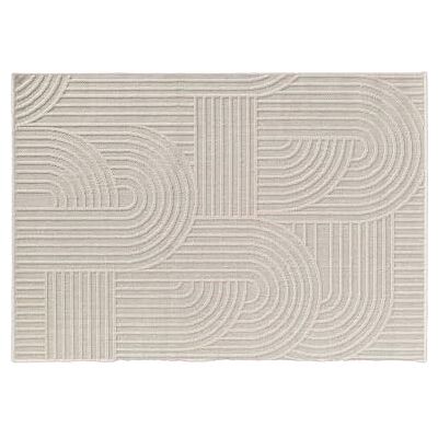 Douceur d'Intérieur , Ezio rechthoekig tapijt (120 x 170 cm) plat geweven reliëf Douceur d'Intérieur , Ezio rechthoekig tapijt (120 x 170 cm) plat geweven reliëf
