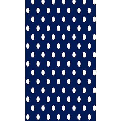HOMEMANIA Blauwitte Classic Dots Vloerbedekking HOMEMANIA Blauwitte Classic Dots Vloerbedekking