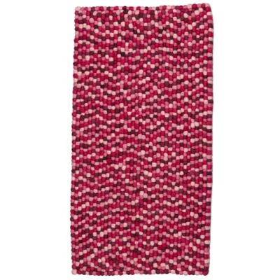 Ottoman Tapijt van wolvilt, meerkleurig, roze, handgeweven, 0,90 x 1,50 cm, rozen Ottoman Tapijt van wolvilt, meerkleurig, roze, handgeweven, 0,90 x 1,50 cm, rozen