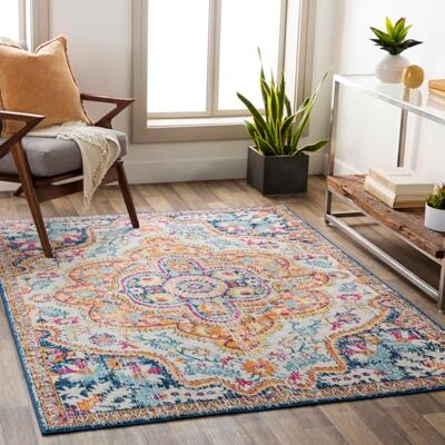 Livabliss Jijel Vintage tapijt, tapijtloper, vloerkleed voor woonkamer, 80 x 220 cm, hal, keuken, traditioneel veelkleurig boho-tapijt, onderhoudsvriendelijk groot Boheems tapijt, verbrand oranje, Livabliss Jijel Vintage tapijt, tapijtloper, vloerkleed voor woonkamer, 80 x 220 cm, hal, keuken, traditioneel veelkleurig boho-tapijt, onderhoudsvriendelijk groot Boheems tapijt, verbrand oranje,